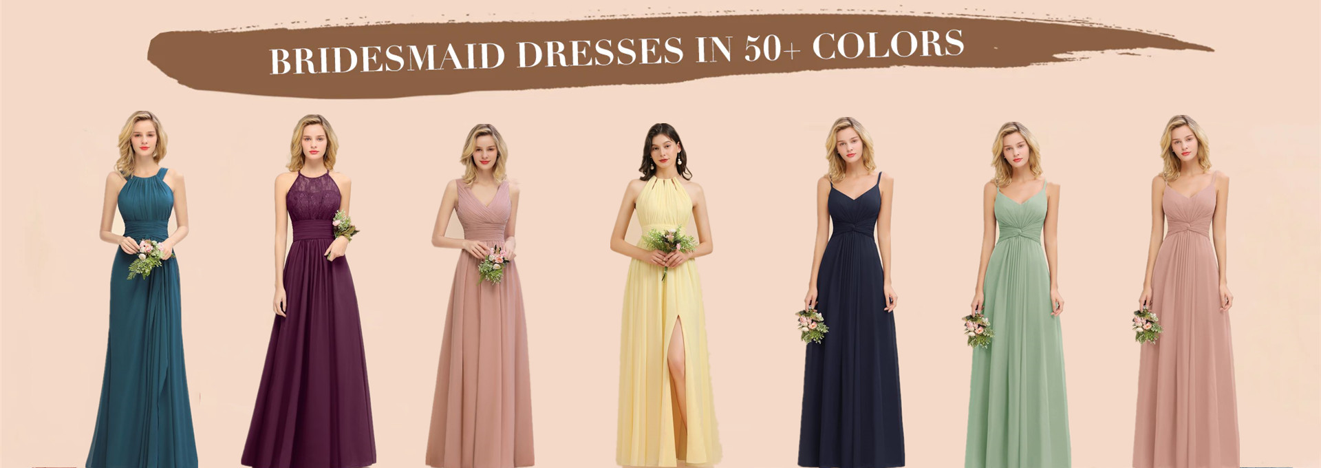 modest bridesmaid dress