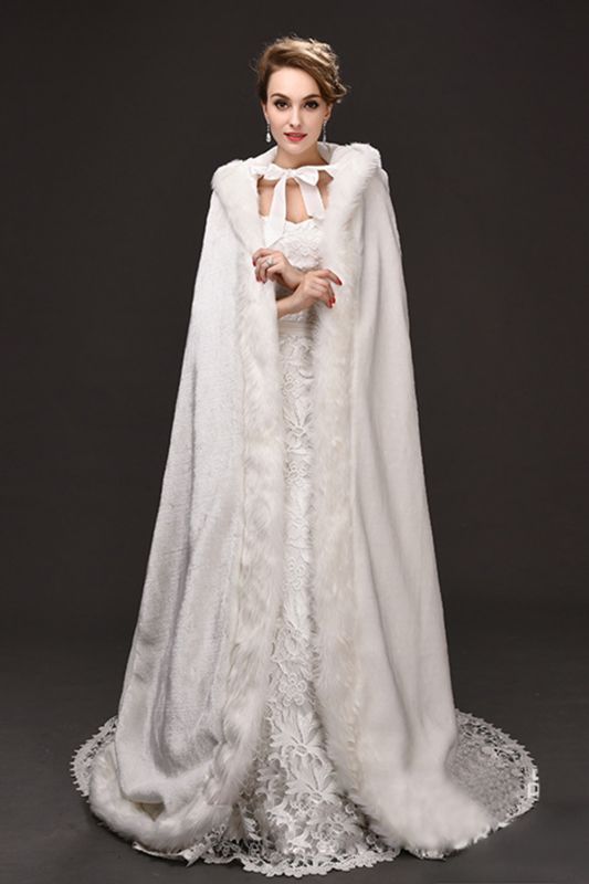 Warme Luxus Tulle Elfenbein Sleeveless beiläufige Kathedrale Hochzeit Wraps