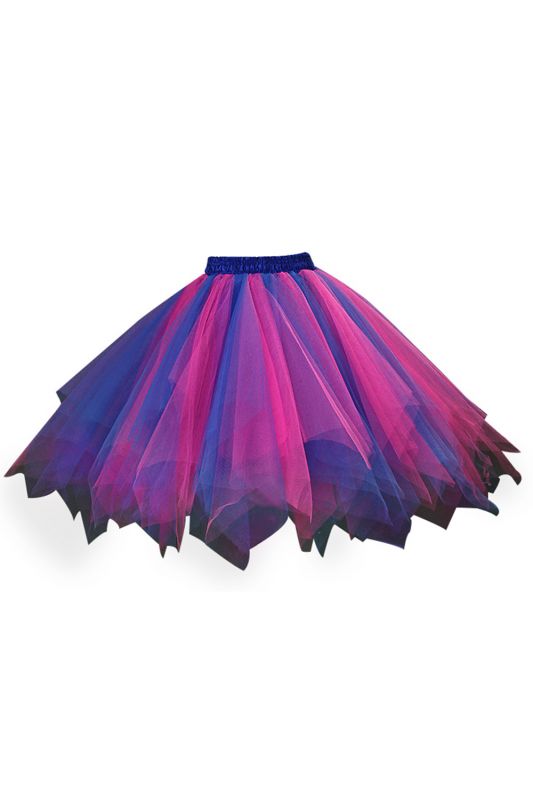 Charming Tulle Short A-line Mini Skirts | Elastic Women's Skirts