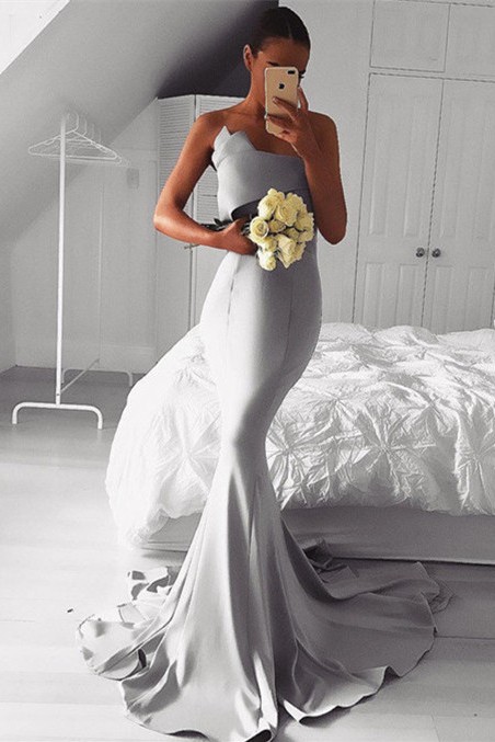 Elegant 2021 Evening Dress Online |  Mermaid Prom Dress
