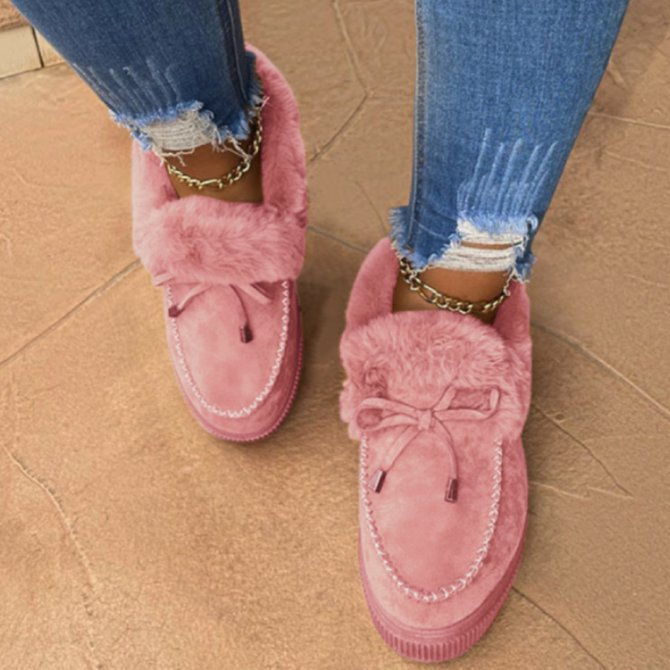 Casual Falt Sandals for Women Winter Wear