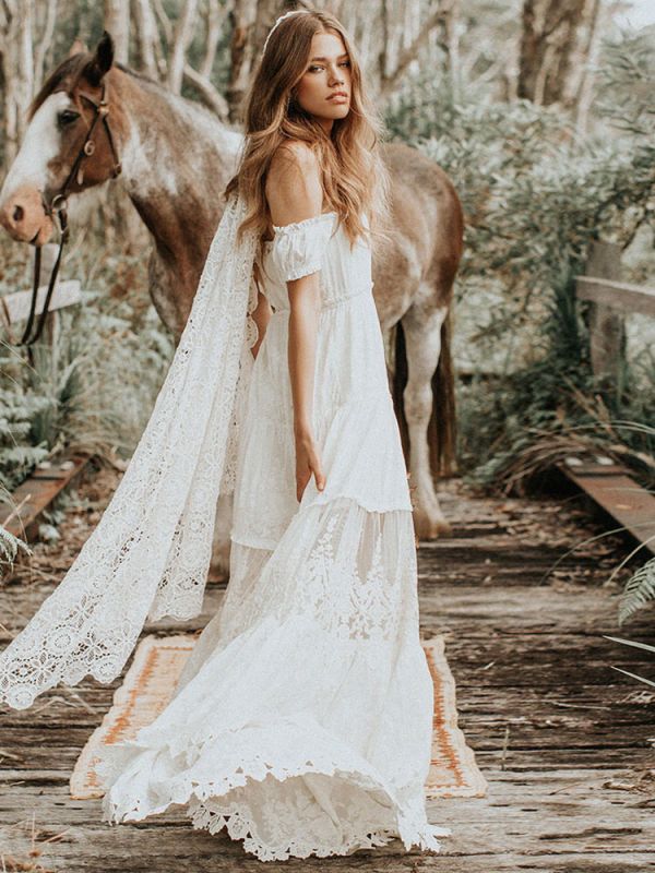 vestidos de novia con encaje 