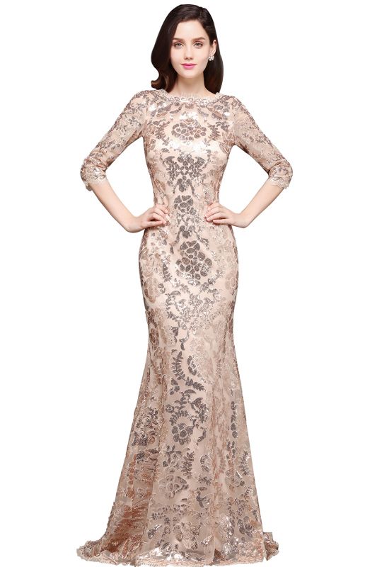 AVERI | Mermaid Scoop Sequins Gorgeous Prom Dress