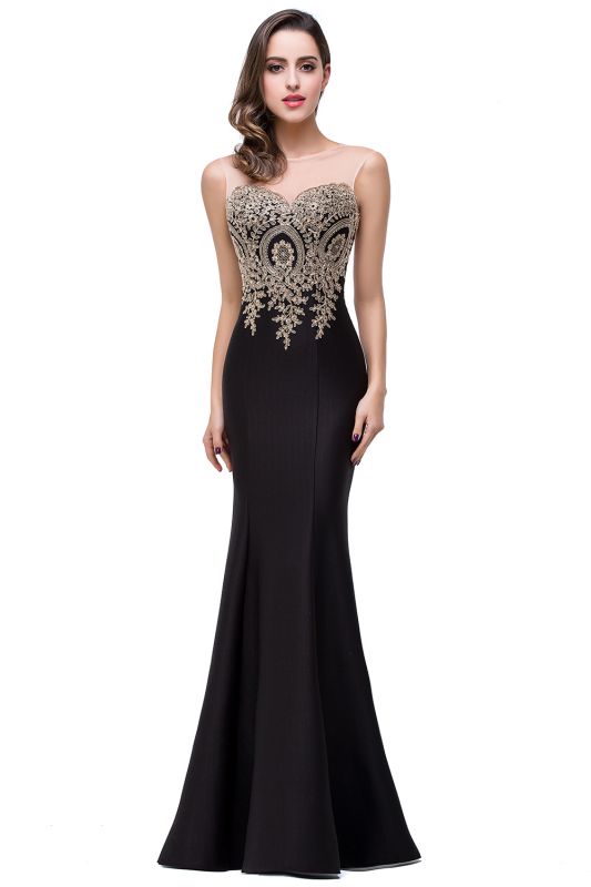 Frauen Strass Applikationen Sheer Maxi lange Abend Prom Party Kleider