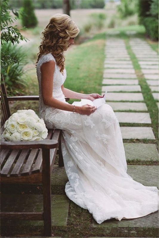 outdoor wedding dresses