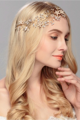 glamourous Alloy ＆Imitation Pearls Special Occasion＆Party Headbands Headpiece with Rhinestone_2