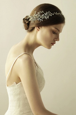 Elegant Alloy＆Rhinestone  Special Occasion ＆Wedding Headbands Headpiece with Crystal_4