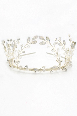 glamourous Alloy＆Rhinestone Special Occasion ＆Wedding Hairpins Headpiece with Crystal_12