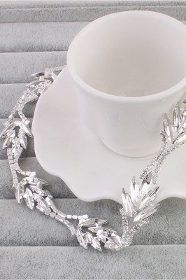 Elegante aleación y diamantes de imitación Ocasiones especiales y fiestas Diademas Celada con cristal_2