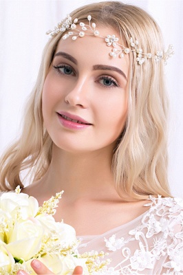 Cute Alloy ＆Imitation Pearls Special Occasion＆Party Hairpins Headpiece with Rhinestone_1