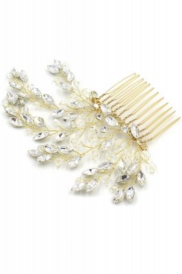 Glamour Alloy Party Combs-Barrettes Headpiece avec cristal_9