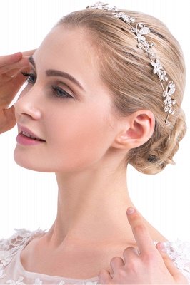 Elegant Alloy Special Occasion＆Party Hairpins Headpiece with Rhinestone_1