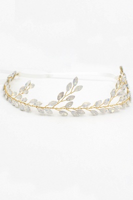 Glamourous Alloy Party Headbands Celada con cristal_10