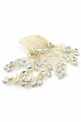 Glamour Alloy Party Combs-Barrettes Headpiece avec cristal_8