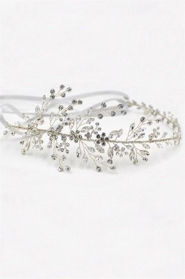 Elegante Legierung & Strass besondere Anlässe & Hochzeit Stirnbänder Kopfstück mit Kristall_8