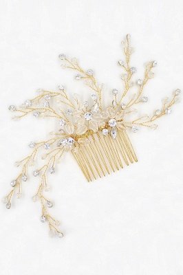 glamour Alliage et strass usure quotidienne Combs-Barrettes casque avec cristal_10