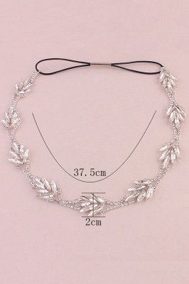 Elegante aleación y diamantes de imitación Ocasiones especiales y fiestas Diademas Celada con cristal_5