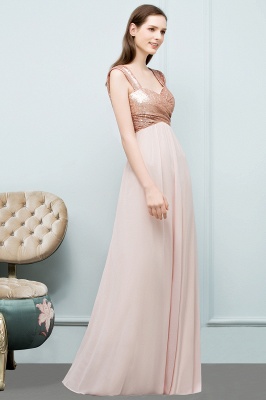 JOSEPHINE | A-line Liebsten Off-Schulter Spaghetti Long Pailletten Chiffon Abendkleider_6