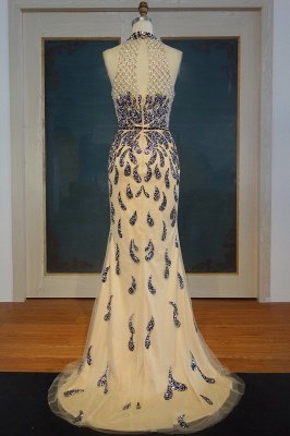 New Arrival Sleeveless Sequined Mermaid Prom Dresses  | Mannequin Prom Dresses_4