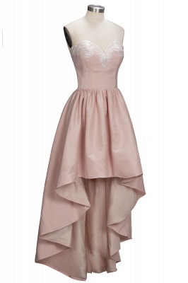 TIFFANY | A-line Strapless Sweetheart High-low Sleeveless Prom Dresses_5