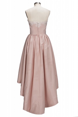 TIFFANY | A-line Strapless Sweetheart High-low Sleeveless Prom Dresses_3