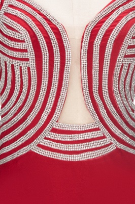 ROSEMARY | Mermaid Sleeveless Floor Length Sequins Patterns Slit Prom Dresses_4