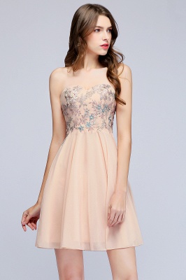 MADELINE | A-line Short Strapless Sweetheart Beading Appliques Homecoming Dresses_10