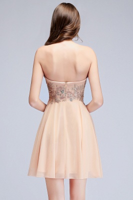 MADELINE | A-line Short Strapless Sweetheart Beading Appliques Homecoming Dresses_2
