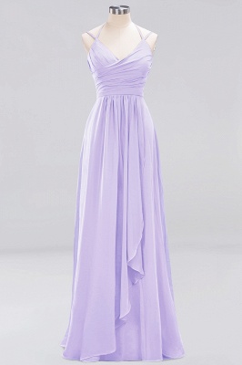 A-line Chiffon Spaghetti Straps Sleeveless Ruffles Floor-Length Bridesmaid Dresses_13