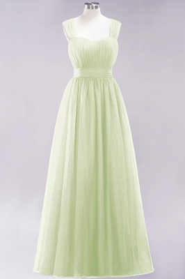 Chiffon Sweetheart Straps Sleeves Floor-Length Bridesmaid Dresses with Ruffles_33