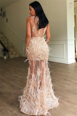 Magnifiques robes de bal A-ligne sans manches en tulle transparent_2