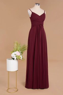 Elegant Sleeveless Ruffle Chiffon Bridesmaid Dress Affordable Backless Long Wedding Party Dress_18