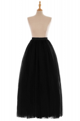Glamorous A-line Floor-Length Skirt | Elastic Women's Skirts_15