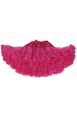 Merveilleuse jupe en tulle mini ligne | Jupes élastiques bowknot femmes_5