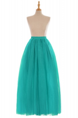 Glamorous A-line Floor-Length Skirt | Elastic Women's Skirts_12