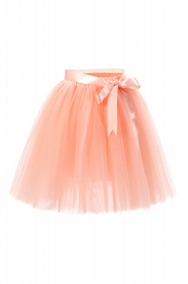 Amazing Tulle Short Mini Ball-Gown Skirts | Elastic Women's Skirts_8