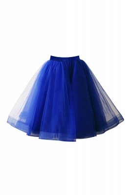 Alluring Tulle Short A-line Skirts | Elastic Women's Skirts_13
