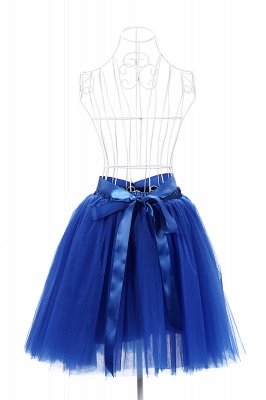 Amazing Tulle Short Mini Ball-Gown Skirts | Elastic Women's Skirts_21