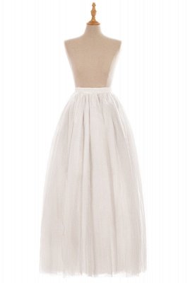 Glamorous A-line Floor-Length Skirt | Elastic Women's Skirts_2