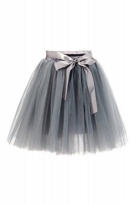 Amazing Tulle Short Mini Ball-Gown Skirts | Elastic Women's Skirts_14
