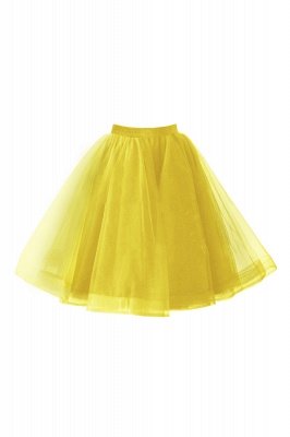 Alluring Tulle Short A-line Skirts | Elastic Women's Skirts_7