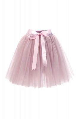 Amazing Tulle Short Mini Ball-Gown Skirts | Elastic Women's Skirts_1