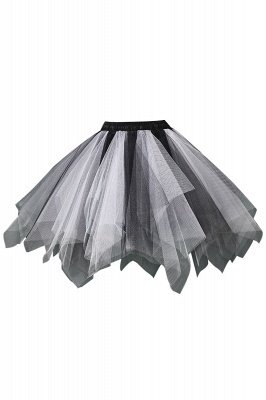 Charming Tulle Short A-line Mini Skirts | Elastic Women's Skirts_2