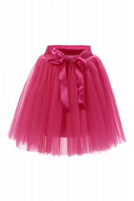 Amazing Tulle Short Mini Ball-Gown Skirts | Elastic Women's Skirts_5