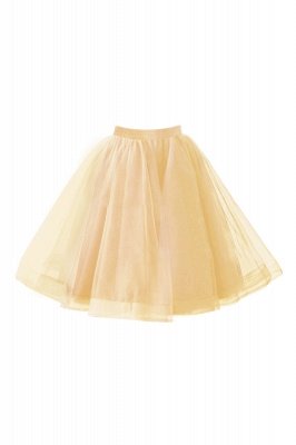 Alluring Tulle Short A-line Skirts | Elastic Women's Skirts_6