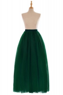 Glamorous A-line Floor-Length Skirt | Elastic Women's Skirts_16