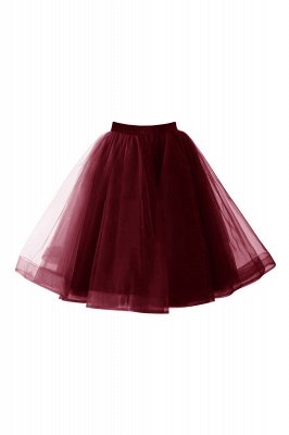 Alluring Tulle Short A-line Skirts | Elastic Women's Skirts_4