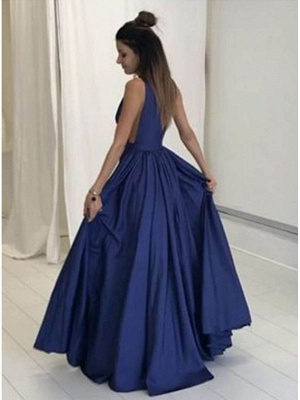 Long Sleeveless V-Neck Gorgeous Floor-Length Prom Dress BA4950_3