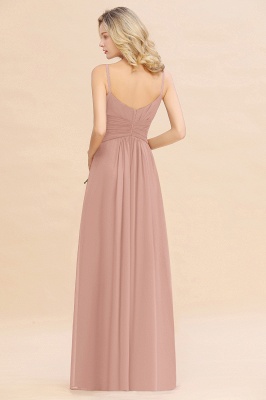 Elegant Sleeveless Ruffle Chiffon Bridesmaid Dress Affordable Backless Long Wedding Party Dress_13