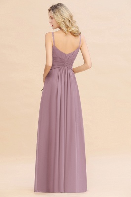 Elegant Sleeveless Ruffle Chiffon Bridesmaid Dress Affordable Backless Long Wedding Party Dress_15